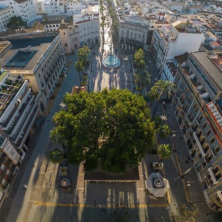 Conjunto De Apartamentos Antiguo Palacio Hotel Paris Huelva Exterior foto