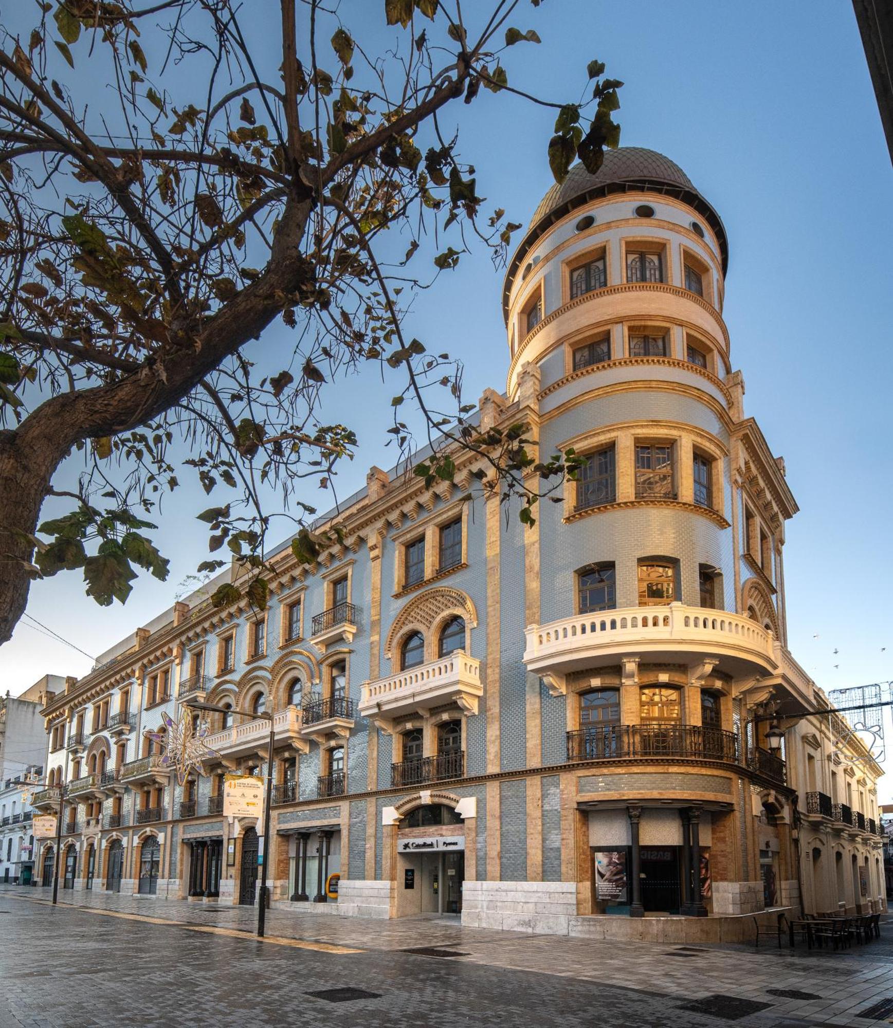 Conjunto De Apartamentos Antiguo Palacio Hotel Paris Huelva Exterior foto